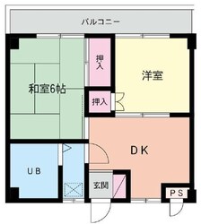 小川ハイツの物件間取画像